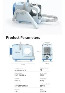 Airbot Pet Grooming P2 (6in1)