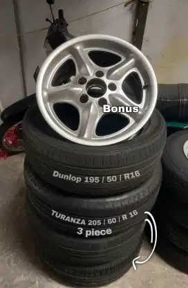 [Jual Borongan] 4 Set Velg + Ban Edisi Bersih Gudang !