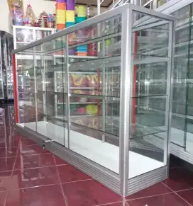 Etalase 2Mx1M Untuk Perlengkapan Usaha