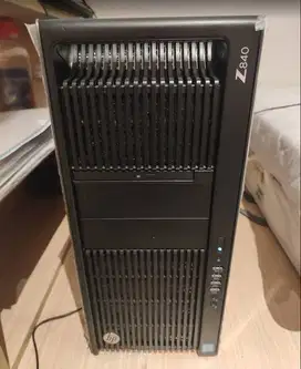 HP Z840 workstation, Intel Xeon E5-2687Wv4, GPU Quadro P6000,128GB RAM