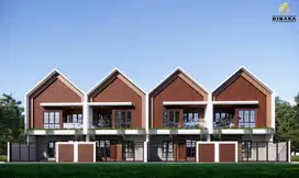 Rumah Scandinavian Modern 2 Lantai Lokasi Premium di Jalan Palagan Nga