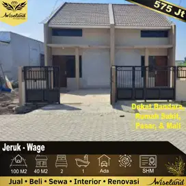 Dijual Rumah Jeruk Wage Sidoarjo