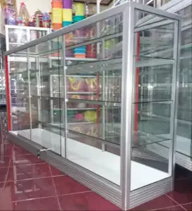 Etalase Toko dll Panjang 2Mx1M (4 Tingkat)