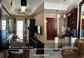 Dijual Apartemen Sudirman Park Low Floor 1BR Full Furnished South View