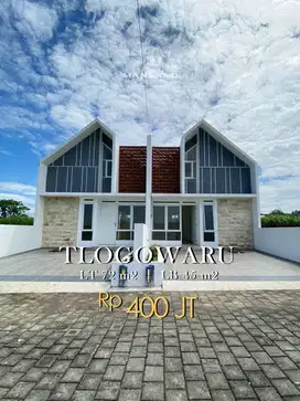 RUMAH SCANDINAVIAN MURAH AREA TLOGOWARU KOTA MALANG DEKAT GADANG