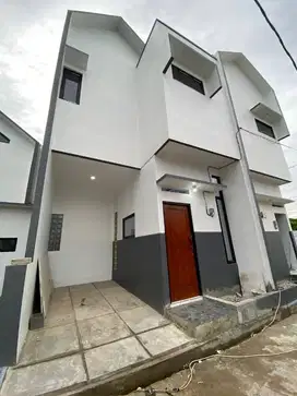 rumah murah,rumah siap huni, lokasi strategis 5menit ke stasiun ,