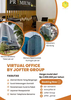 SEWA VIRTUAL OFFICE MURAH JAKARTA SELATAN FREE RUANG MEETING