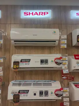 AC sharp 1pk inverter promo spesial, elektronik City mall boemi kedato