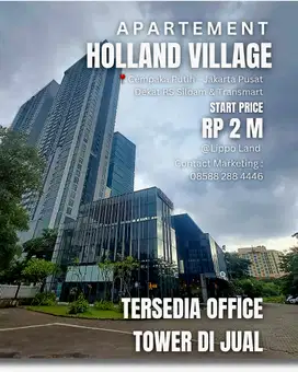 APARTEMEN HOLLAND VILLAGE CEMPAKA PUTIH UNIT BARU BISA KPR SIAP HUNI