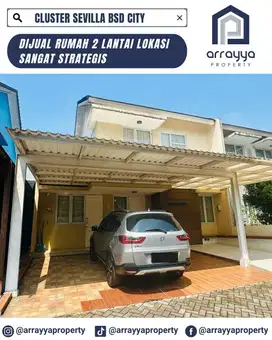 RUMAH 2 LANTAI LANGKA DI CLUSTER SEVILLA BSD 'HRB183