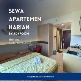 Sewa apartemen harian Bassura City Jaktim murah