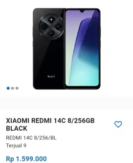 Xiaomi redmi 14C 8/256Gb warna hitam
