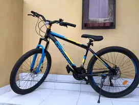 Speda Gunung MTB MAZARA 6633 NW Ukuran 24 Inchi Rem Cakeam 21 Speed