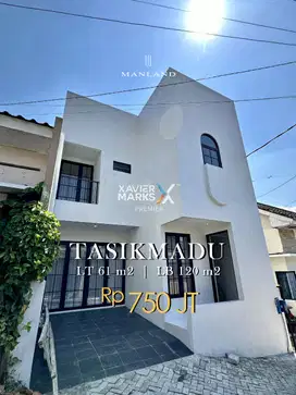 RUMAH MINIMALIS BARU GRES SEMI FURNISH AREA TASIKMADU KOTA MALANG