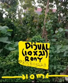 Tanah strategis ditengah kota banyuwangi dijual murah