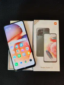 Redmi Note 12 8/128 Mulus Fullset Murah