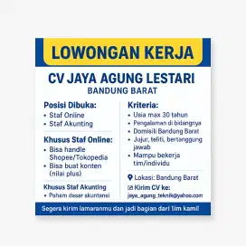 Staf admin online
