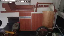 Gerobak Es untuk jualan di mal