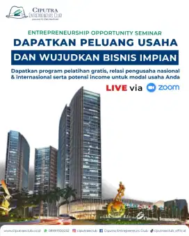 Peluang Usaha dari Ciputra Group