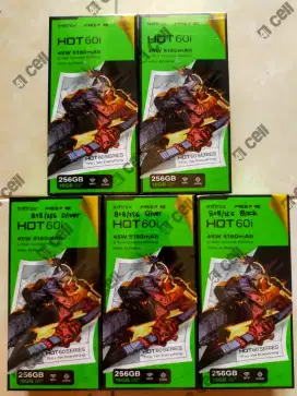 Infinix hot 60i ram 8+8/256 100% baru Termurah