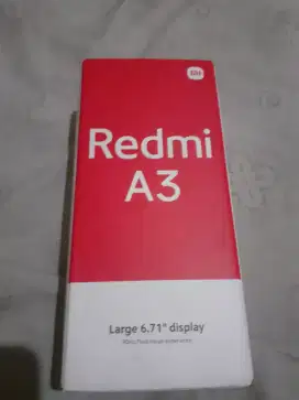 Dijual hp redmi A3 ram 4+4 128