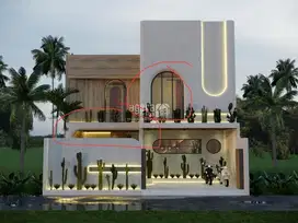 Brand New Villa kayu tulang canggu