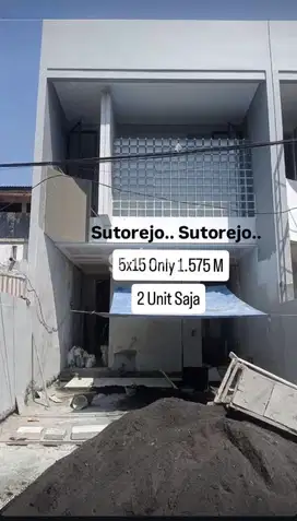 Dijual Rumah Baru Gress Sutorejo Tengah