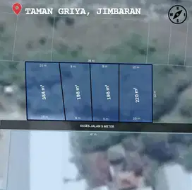 Tanah 1,98 Are Kori Nuansa, Jimbaran