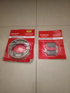 Paket Kampas Rem Depan Belakang+oli gardan