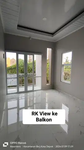 Rumah Baru 2,5Lantai di Kukusan, Beji - Depok
