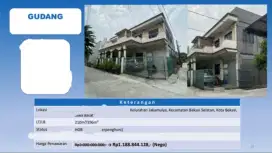 Dijual Rumah Hook Jakamulya Bekasi Selatan