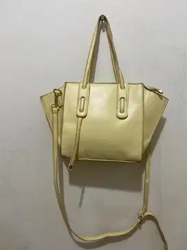 Tas Korea Selempang warna kuning