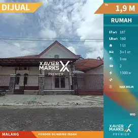 Dijual Rumah di PBI Araya Blimbing Malang Nyaman Terawat