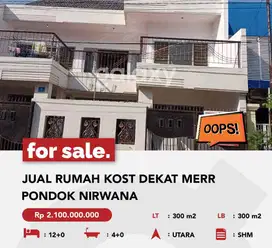 RUMAH KOST STRATEGIS PONDOK NIRWANA RAYA MERR