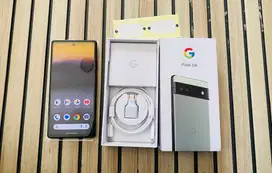 Google pixel 6a (6/128) lengkap ori sinyal permanen
