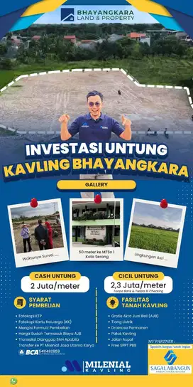 TANAH KAVLING BHAYANGKARA KOTA SERANG