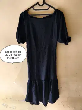 Dress krincle size M
