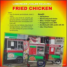 Loker Jualan FRIED CHICKEN Keliling