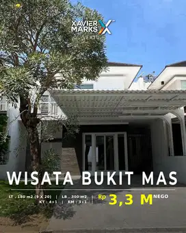 Rumah Minimalis, Bagus & Siap Huni, Wisata Bukit Mas, Surabaya