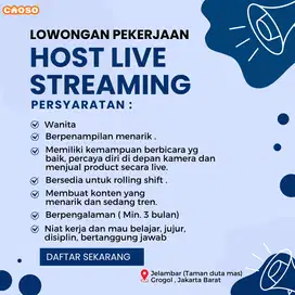 HOST LIVE STREAMING