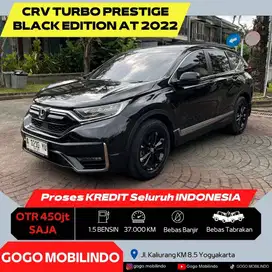 CRV Turbo Prestige Black Edition Matic 2022 ISTIMEWA Bisa Kredit