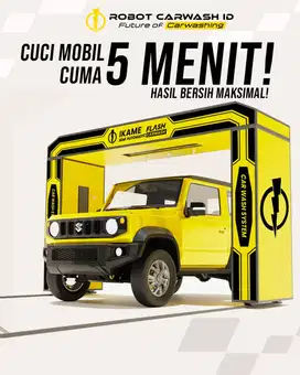 Mesin Cuci Mobil Semi Otomatis
