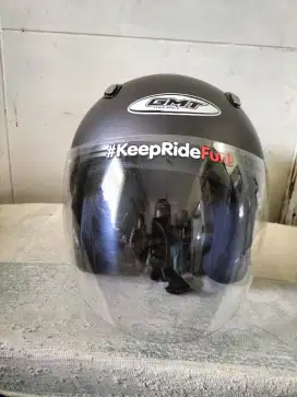 Helm GMT Double Visor Grey Doff