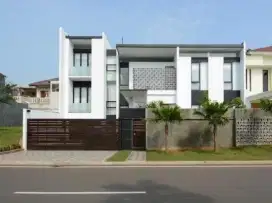 Rumah 2nd Boulevard furnished  ada Pool di Kota Wisata  Cibubur