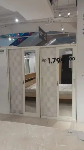 Kredit lemari aesthetic TANPA DP MURAH BAGUS BARU