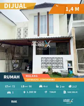 Rumah Siap Huni Di Jatimulyo Lowokwaru Malang Sudah Renov