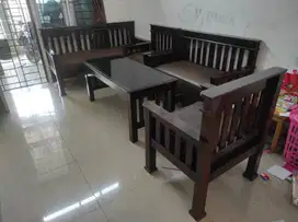 Set Kursi Tamu Kayu Jati Asli