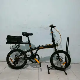 Dijual Sepeda Lipat Police Upgrade Like New
