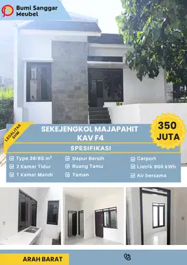 Rumah minimalis lahan datar