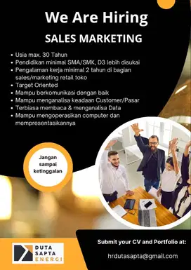 Loker Sales Marketing
